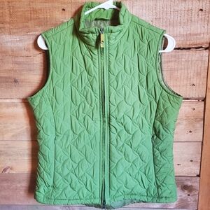 Royal Robbins Green Quilted Women's Hiking Vest